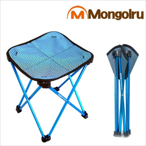 몽골루 휴대용 폴딩의자 블루(L)